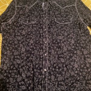 Rock and Roll Cowboy Western Shirt XL